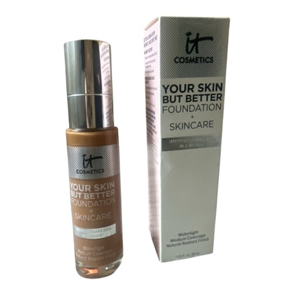 IT Cosmetics Your Skin But Better Foundation Skincare Rich Cool 50‎ 1oz New Box